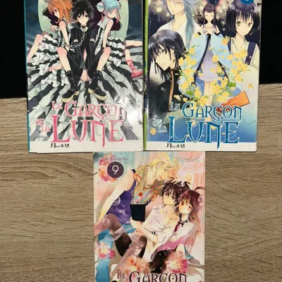 Manga Le Garçon de La Lune tome 7,8,9 rare